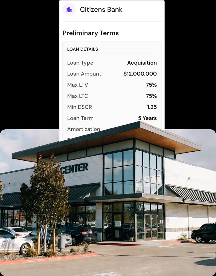 Lake Credit Union preliminary terms