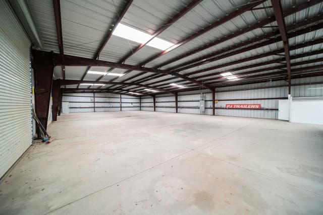 Industrial warehouse commercial property interior