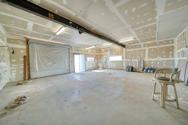 Commercial property under renovation